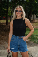 Stephanie Top-Black