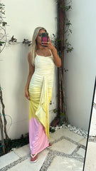 Bali Ruched Maxi Dress