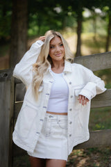 Valorie Mini Skirt-Pearl