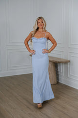 Arissa Maxi Dress-Sky Blue