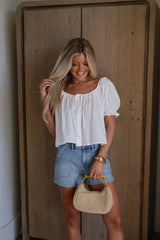 Sydney Shorts- Light Wash