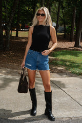 Stephanie Top-Black