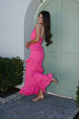 Monroe Maxi Dress- Fuchsia