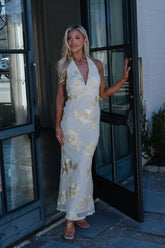 Pressly Maxi Dress-Yellow