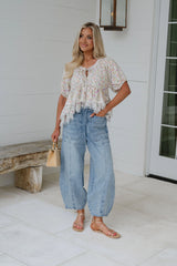 Hartley Ruffle Top