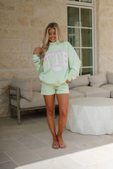 "TTB" Sweatshort-Light Green
