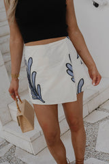 Valorie Skirt-Blue