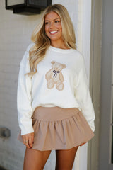 Lennie Ruffle Skirt-Tan