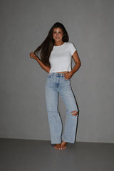 Logan Dad Jeans- Light Wash