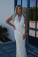 Pressly Maxi Dress-Yellow