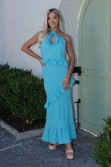 Monroe Maxi Dress- Ocean