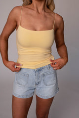 Camille Tank Top-Butter