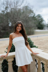 Lora Mini Dress- Off White