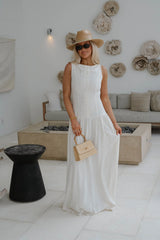 Franny Maxi Dress-Natural