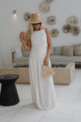 Franny Maxi Dress-Natural