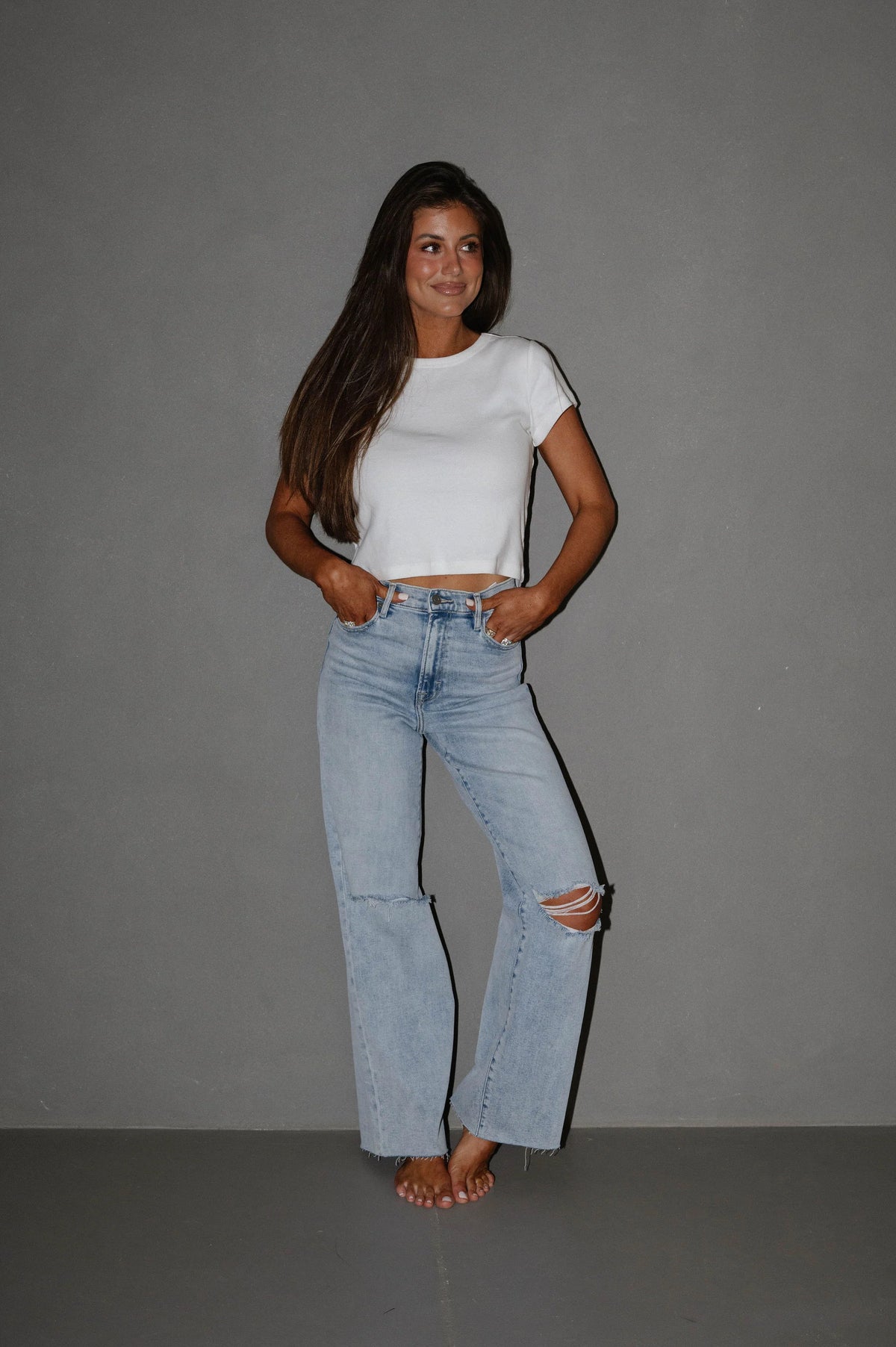 Logan Dad Jeans- Light Wash