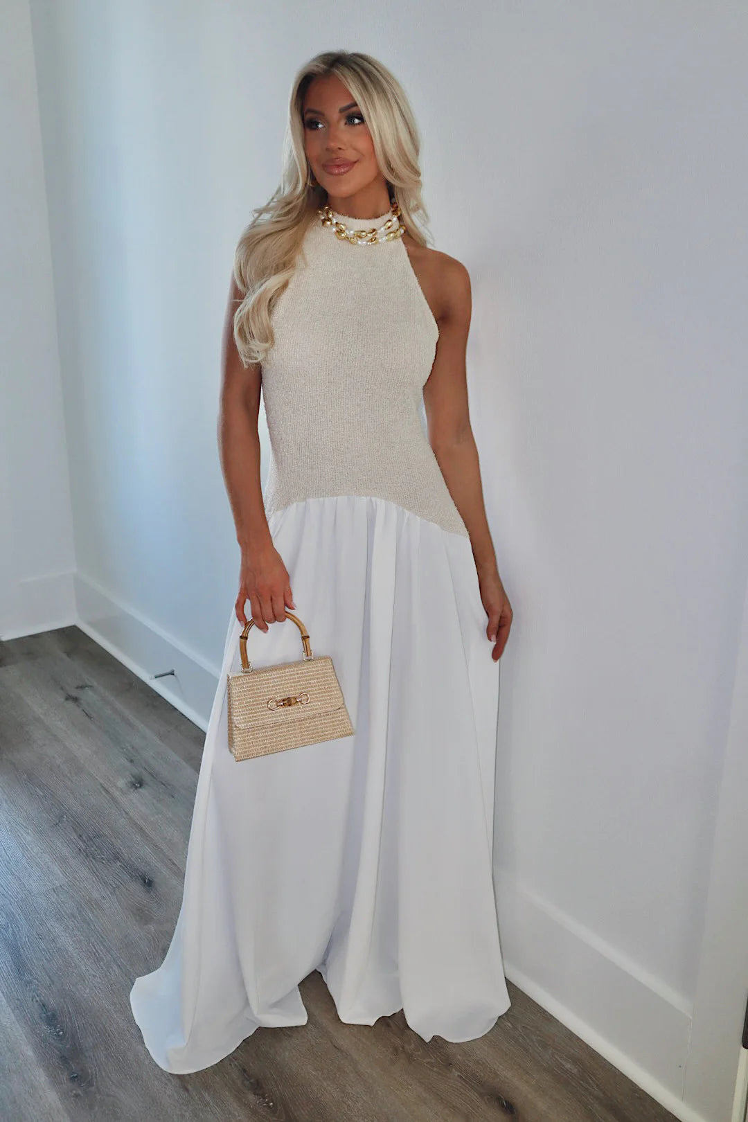 Natalie Maxi Dress- Natural