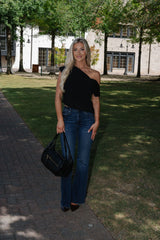 Bruno Asymmetrical Top-Black
