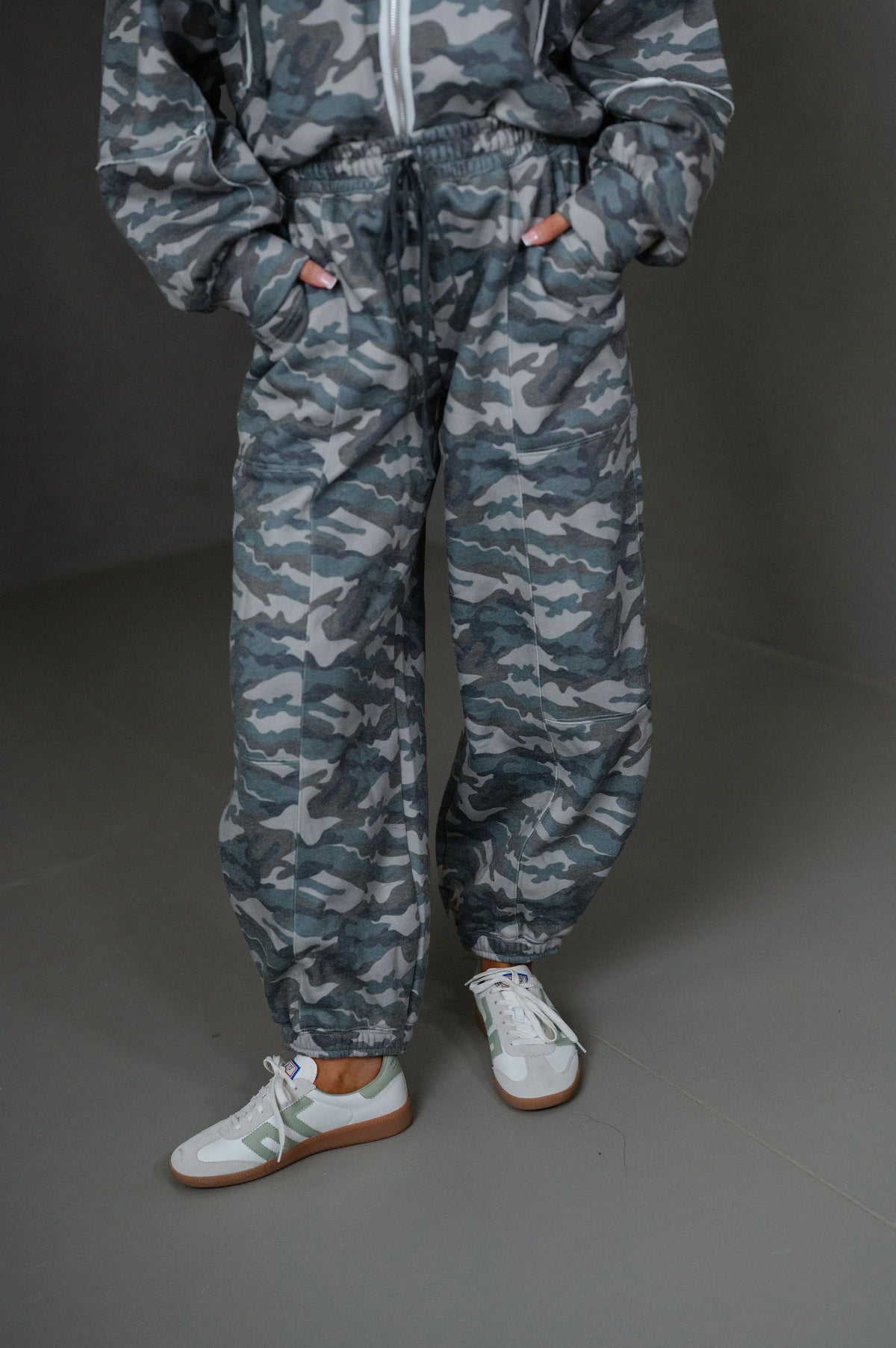 Cadence Pants-Camo Green