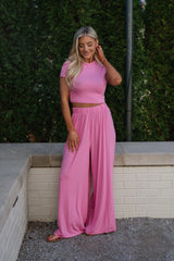 Bentley Pants Set-Pink