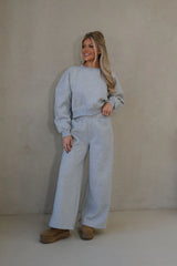 Dallas Track Sweatpants- Grey