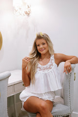Lizzie Shorts Set-Off White