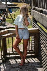 Violet Round Neck Top-Mint