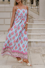 Harmonie Floral Maxi Dress-Multi