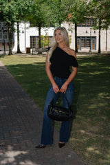 Bruno Asymmetrical Top-Black