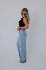 Classic Sleeveless Ribbed Top-Black