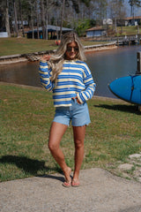 Izzie Shorts-Light Wash