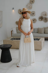 Franny Maxi Dress-Natural