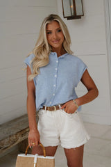 Jack Shorts- Cream Denim