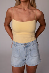 Camille Tank Top-Butter
