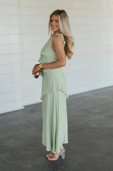 Micah Maxi Dress-Sage