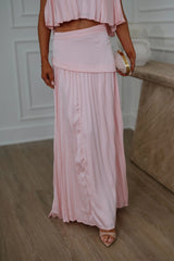 Nula Skirt Set-Pink