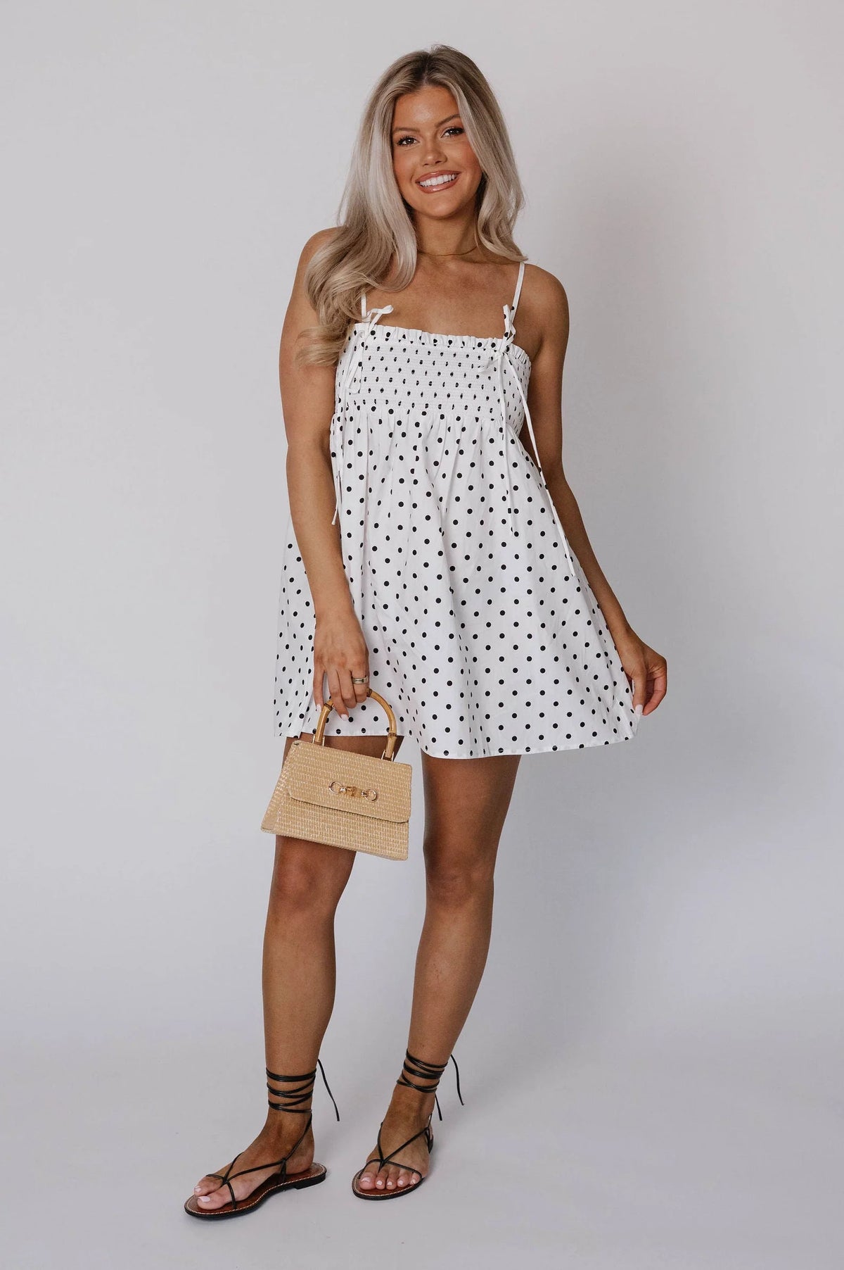 Haley Polka Dot Mini Dress
